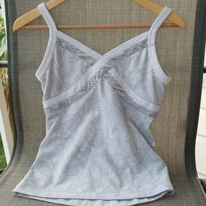 Lululemon swirl cross tank